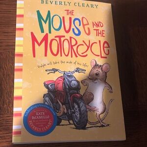 The Mouse and the Motorcycle by Beverly Cleary - Yellow Cover